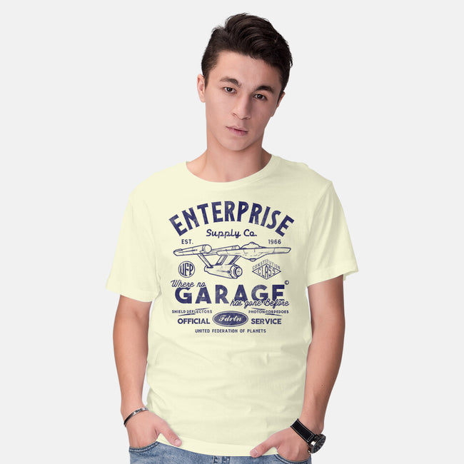 Enterprise Garage-Mens-Basic-Tee-Arinesart