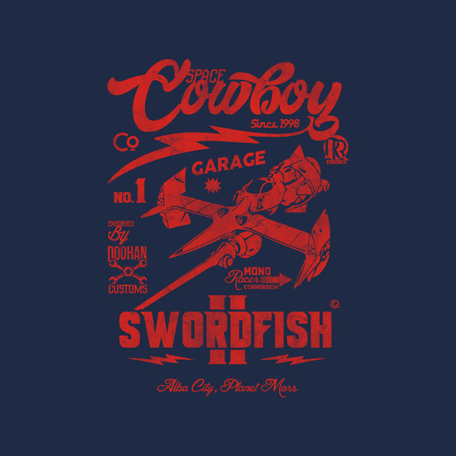 Cowboy Garage-Unisex-Pullover-Sweatshirt-Arinesart