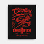 Cowboy Garage-None-Stretched-Canvas-Arinesart