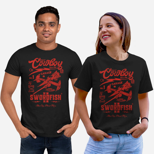 Cowboy Garage-Unisex-Basic-Tee-Arinesart