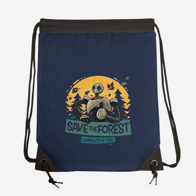 Save The Forest-None-Drawstring-Bag-teesgeex