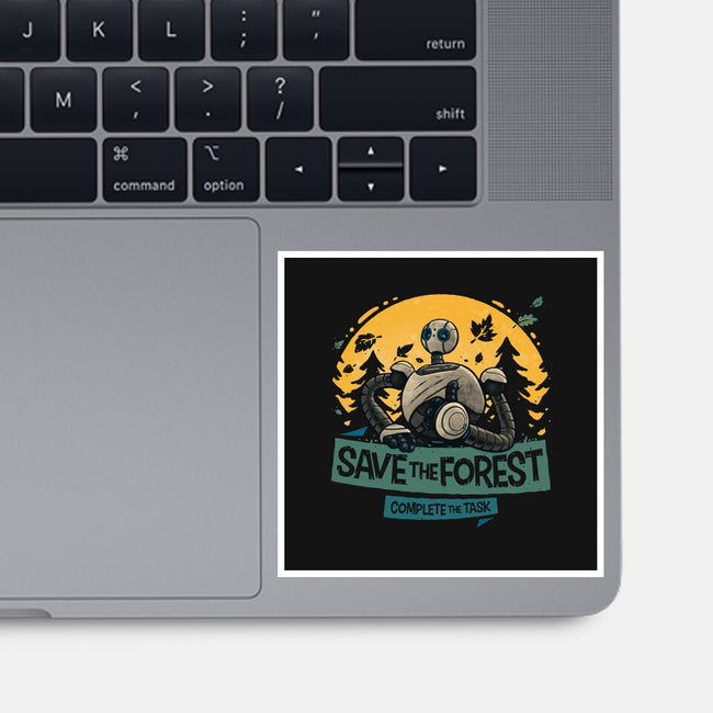 Save The Forest-None-Glossy-Sticker-teesgeex