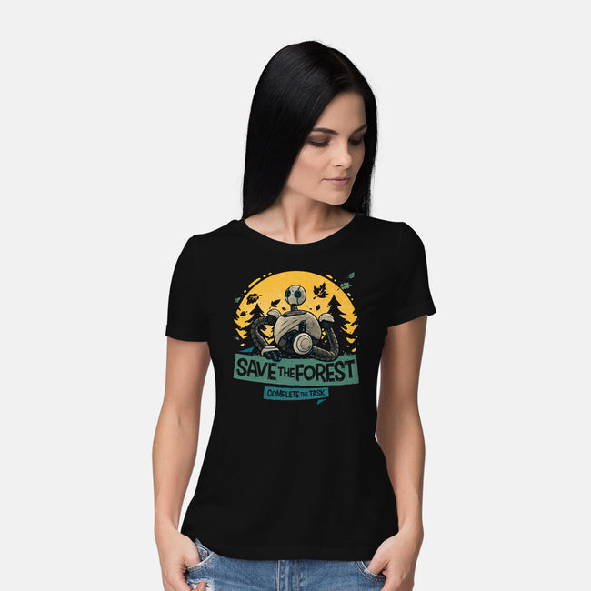 Save The Forest-Womens-Basic-Tee-teesgeex