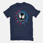Venom Smiley-Womens-Fitted-Tee-joerawks