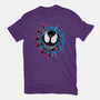 Venom Smiley-Womens-Fitted-Tee-joerawks