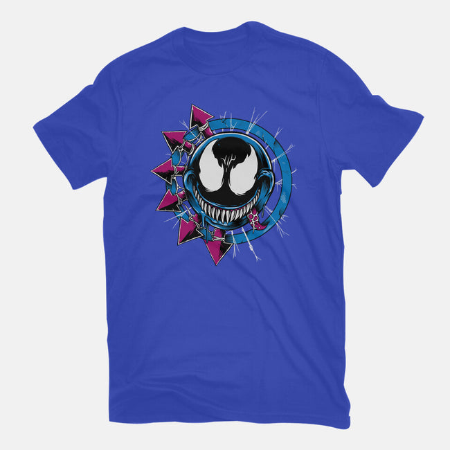 Venom Smiley-Womens-Fitted-Tee-joerawks