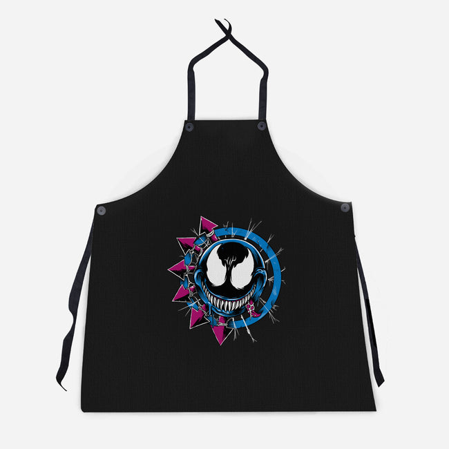 Venom Smiley-Unisex-Kitchen-Apron-joerawks