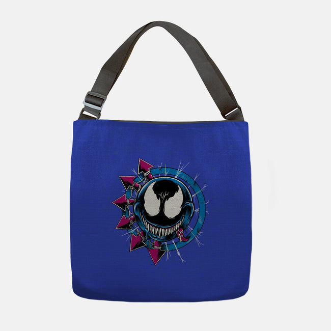 Venom Smiley-None-Adjustable Tote-Bag-joerawks