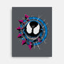 Venom Smiley-None-Stretched-Canvas-joerawks