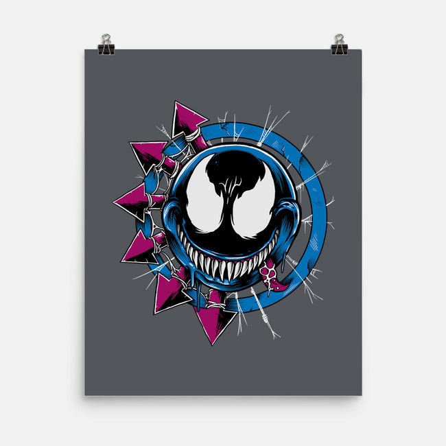 Venom Smiley-None-Matte-Poster-joerawks