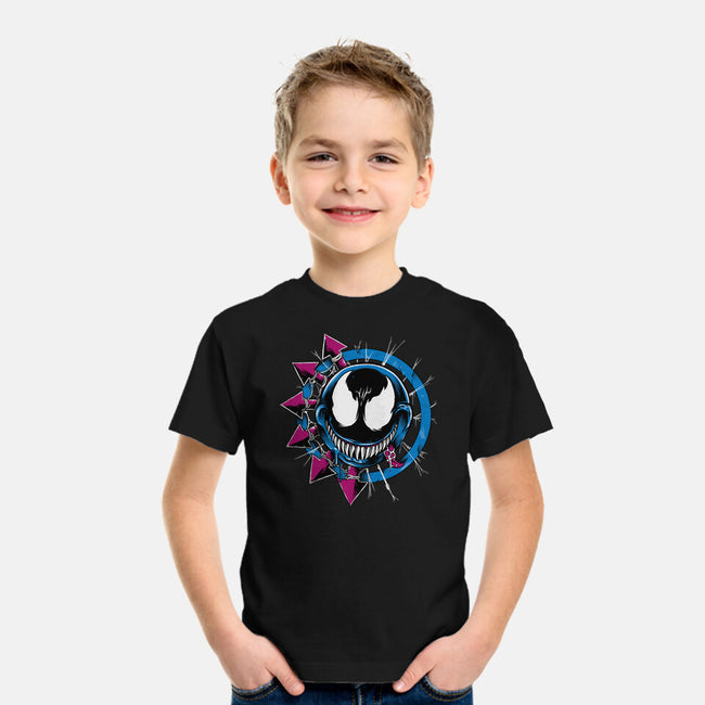 Venom Smiley-Youth-Basic-Tee-joerawks