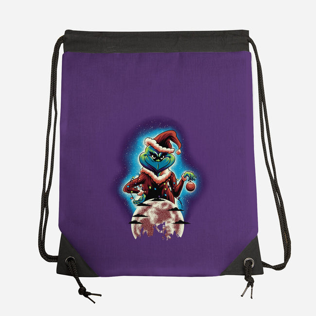 The Christmas Thief-None-Drawstring-Bag-rmatix