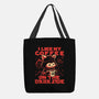 I Like My Coffee On The Dark Side-None-Basic Tote-Bag-worlddominationforcats