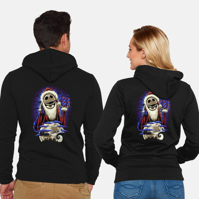 Wonderful Nightmare-Unisex-Zip-Up-Sweatshirt-rmatix