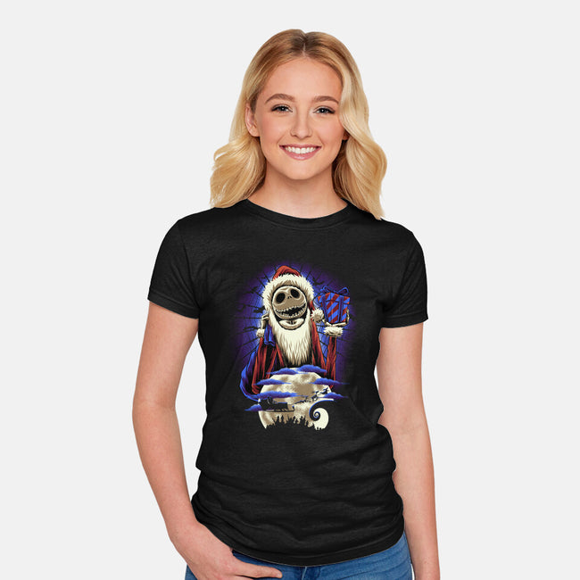 Wonderful Nightmare-Womens-Fitted-Tee-rmatix