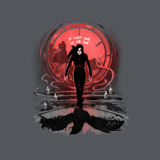 The Crow's Rain-Womens-Fitted-Tee-IKILO
