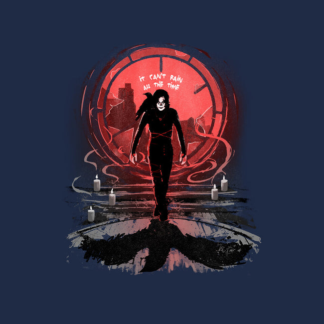 The Crow's Rain-Womens-Fitted-Tee-IKILO