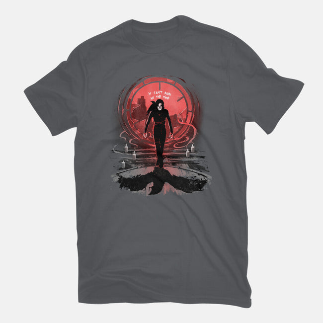 The Crow's Rain-Mens-Heavyweight-Tee-IKILO