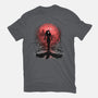 The Crow's Rain-Womens-Fitted-Tee-IKILO