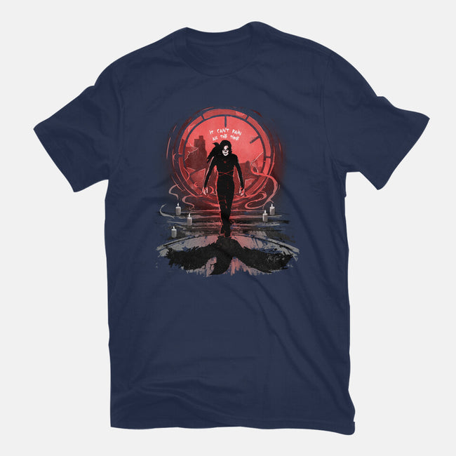 The Crow's Rain-Womens-Fitted-Tee-IKILO
