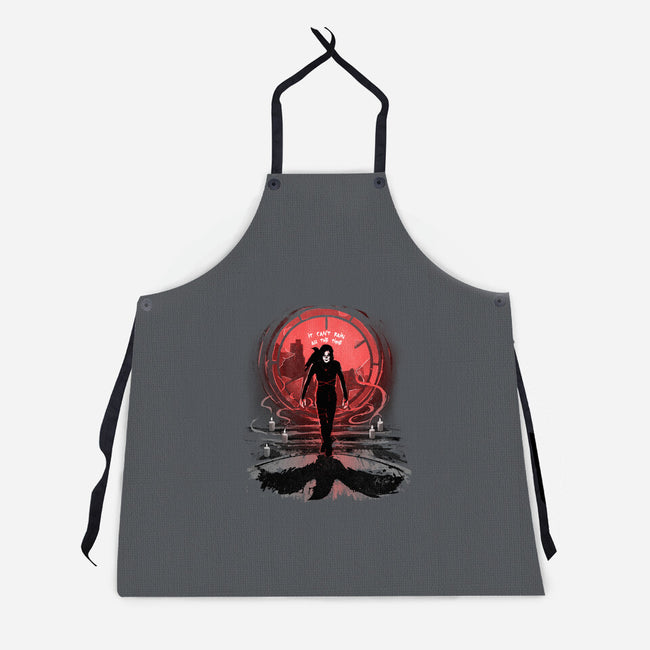 The Crow's Rain-Unisex-Kitchen-Apron-IKILO