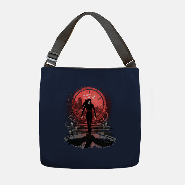 The Crow's Rain-None-Adjustable Tote-Bag-IKILO