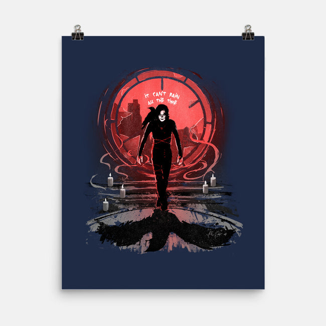 The Crow's Rain-None-Matte-Poster-IKILO