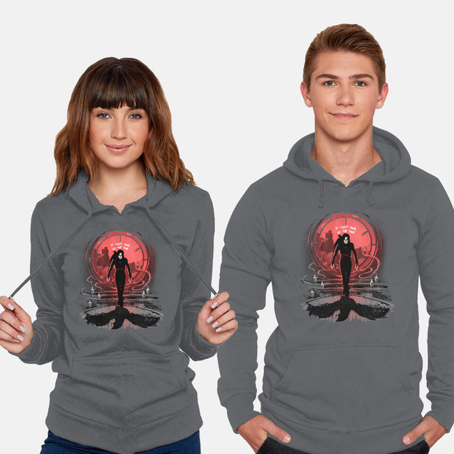 The Crow's Rain-Unisex-Pullover-Sweatshirt-IKILO