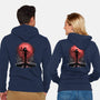 The Crow's Rain-Unisex-Zip-Up-Sweatshirt-IKILO