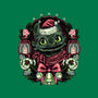 Christmas Dragon-Unisex-Crew Neck-Sweatshirt-glitchygorilla