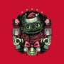 Christmas Dragon-Youth-Crew Neck-Sweatshirt-glitchygorilla