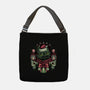 Christmas Dragon-None-Adjustable Tote-Bag-glitchygorilla