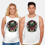 Christmas Dragon-Unisex-Basic-Tank-glitchygorilla