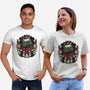 Christmas Dragon-Unisex-Basic-Tee-glitchygorilla