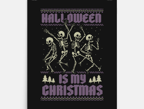 Ugly Sweater Spooky Skeletons