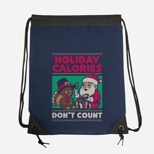 Ugly Sweater Holiday Food-None-Drawstring-Bag-Studio Mootant