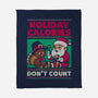 Ugly Sweater Holiday Food-None-Fleece-Blanket-Studio Mootant