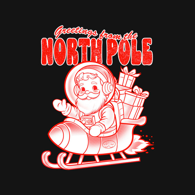 Greetings From The North Pole-Womens-Off Shoulder-Tee-palmstreet