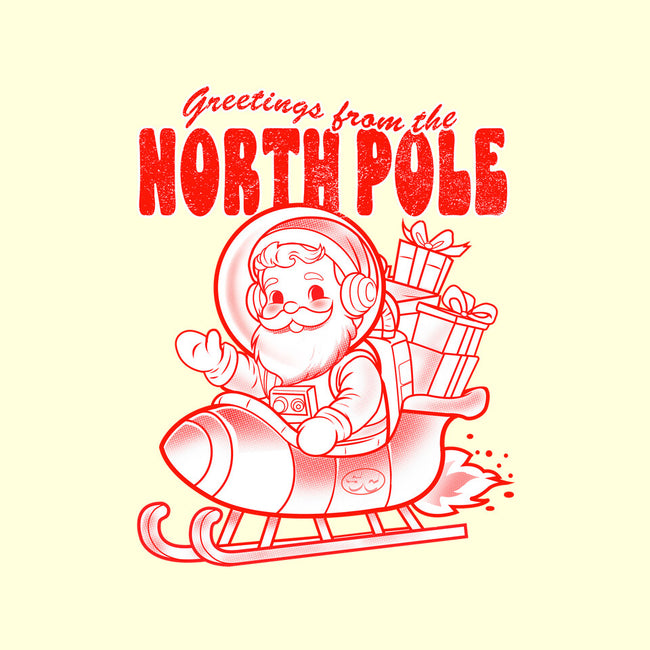 Greetings From The North Pole-None-Removable Cover w Insert-Throw Pillow-palmstreet