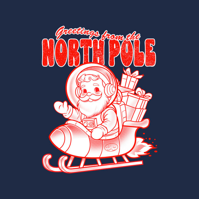 Greetings From The North Pole-Womens-Basic-Tee-palmstreet