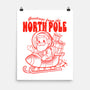 Greetings From The North Pole-None-Matte-Poster-palmstreet