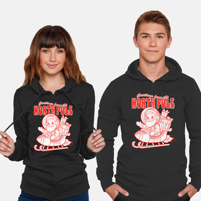 Greetings From The North Pole-Unisex-Pullover-Sweatshirt-palmstreet
