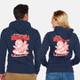 Greetings From The North Pole-Unisex-Zip-Up-Sweatshirt-palmstreet