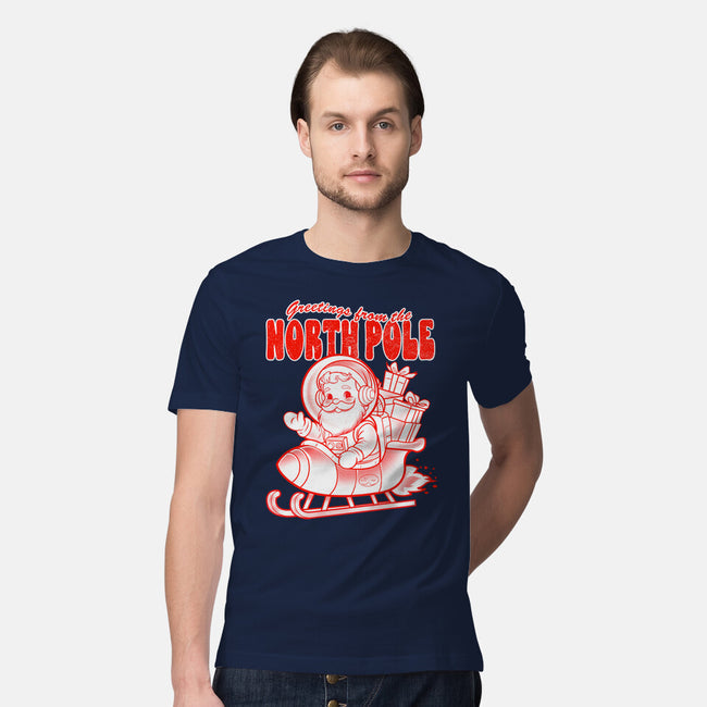 Greetings From The North Pole-Mens-Premium-Tee-palmstreet