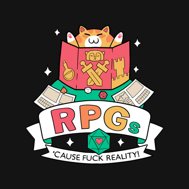 RPGs Cause Eff Reality-Unisex-Basic-Tee-queenmob