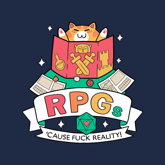 RPGs Cause Eff Reality-Unisex-Crew Neck-Sweatshirt-queenmob