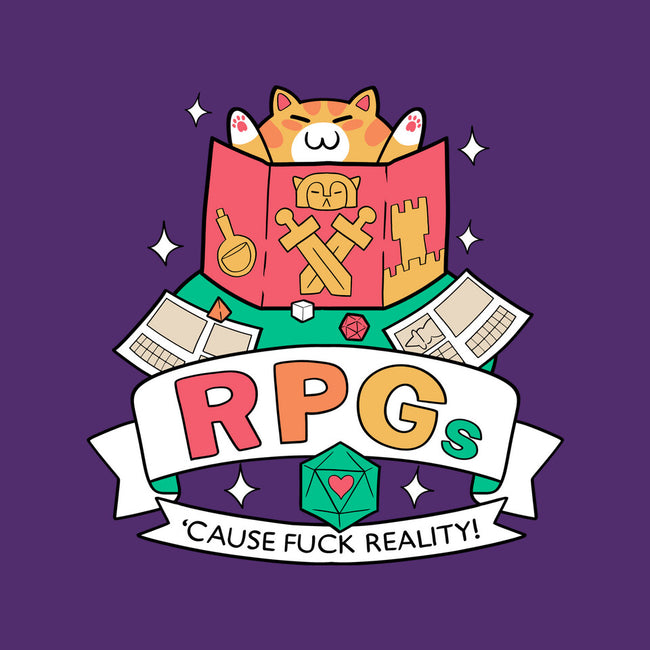 RPGs Cause Eff Reality-Womens-Basic-Tee-queenmob