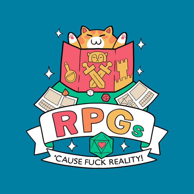 RPGs Cause Eff Reality-None-Stretched-Canvas-queenmob