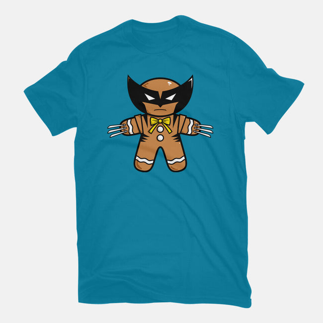 Gingerbread Wolvy-Womens-Basic-Tee-krisren28