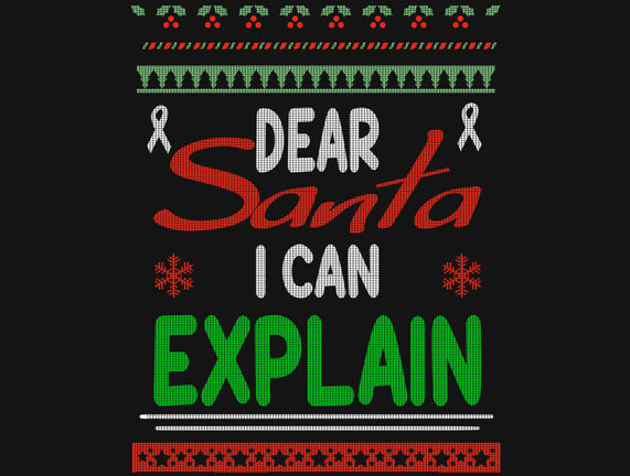 Dear Santa I Can Explain